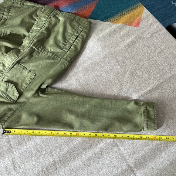 Womens PrAna Sancho Jacket EUC Size M Olive Green Military Cargo Pocket - Picture 16 of 16